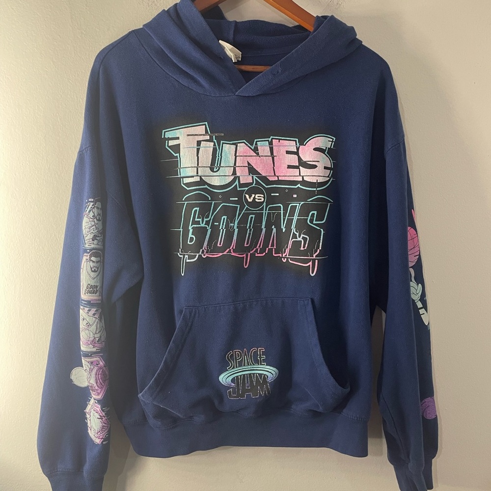 Space Jam Blue Hoodie